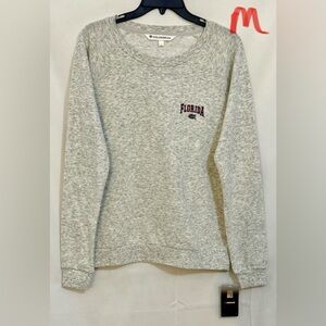 Colosseum Florida Gators Heather Gray Sweatshirt